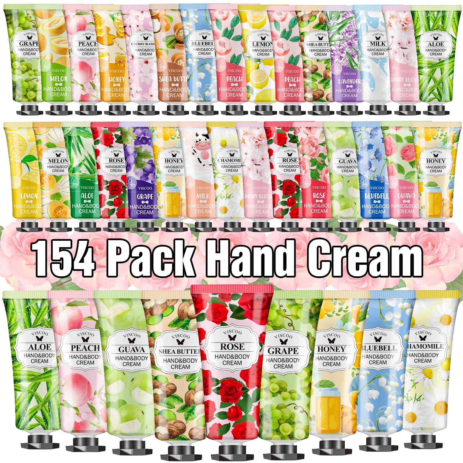 7 Pack Hand Cream Gifts Set for Women,Hand Lotion for Birthday Gifts for Women Teengirls, Bridesmaid Gifts,Thank You Gifts,Mini Moisturizing Hand Lotion Travel Size in Bulk for Dry Cracked Hands